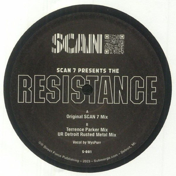 Scan 7 - The Resistance - 12" - SCAN - S-001