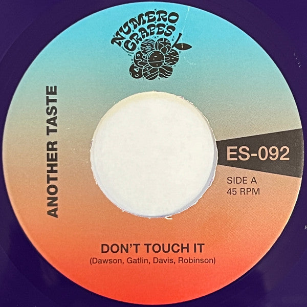 Maxx Traxx - Don't Touch It - 7" - Numero Grapes - ES-092