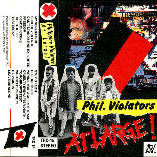 Philippine Violators - At Large! - CS - World Gone Mad - WGM-08