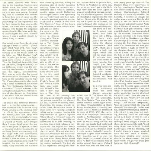Harry Pussy - A Real New England Fuck Up - Palilalia Records - PAL049LP