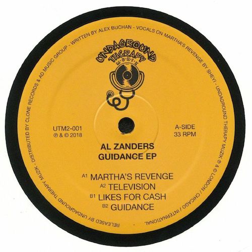 Al Zanders - Guidance EP - 12" - Undaground Therapy Muzik - UTM2-001