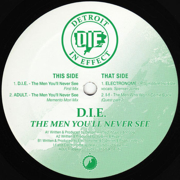 VA -  The Men You'll Never See - 12" - Clone West Coast Series - CWCSX