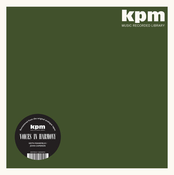 Keith Mansfield / John Cameron - Voices in Harmony - LP - Be With Records - BEWITH041LP