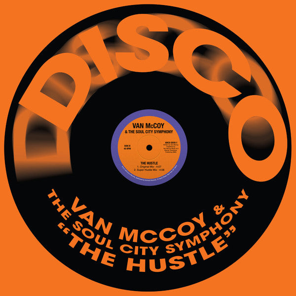 Van McCoy & The Soul City Symphony - The Hustle - 12" - Avco - AVCO-2018-1