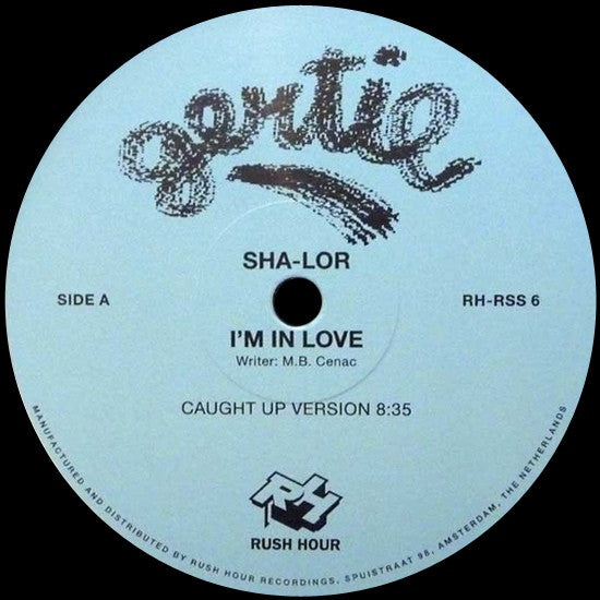 Sha-lor - I'm In Love - 12" - Rush Hour - RH-RSS 6