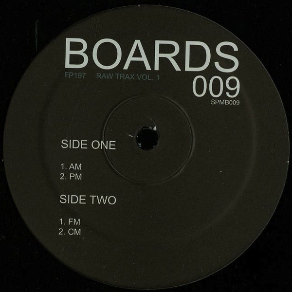 FP197 - Raw Trax Vol.1 - 12" - Soul People Music - SPMB009