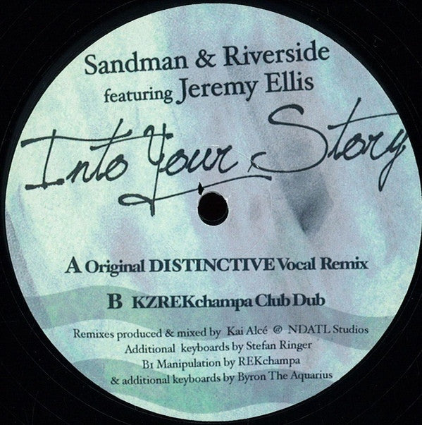 Sandman & Riverside Featuring Jeremy Ellis - Into Your Story - 12" - FFWD 013
