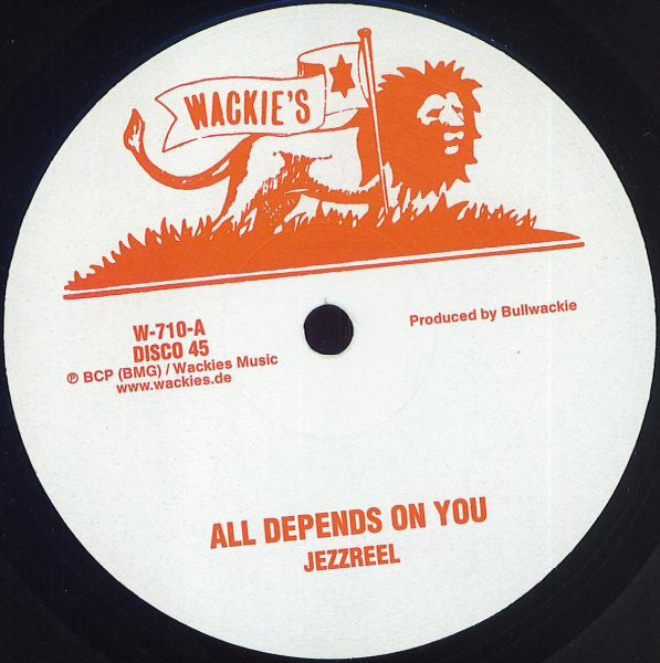 Jezzreel - All Depends On You / I Put My Trust - 12" - Wackie's - W-710