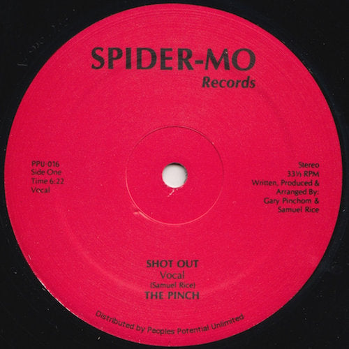 The Pinch - Shot Out - 12" - Peoples Potential Unlimited - PPU-016