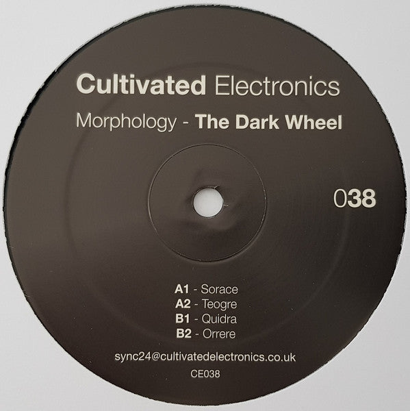 Morphology – The Dark Wheel Morphology - 12" - Cultivated Electronics – CE038