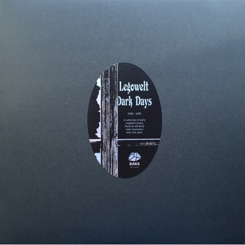 Legowelt - Dark Days - 3xLP - Bakk - BAKKDD1