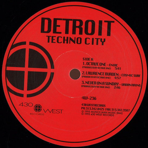 VA - Detroit Techno City - 12" - 430 West - 4W-236