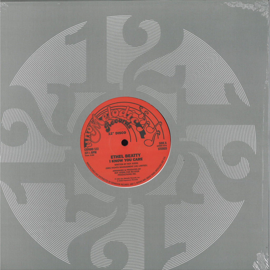 Ethel Beatty - I Know You Care/It's Your Love - 12" - Expansion - EXPAND122