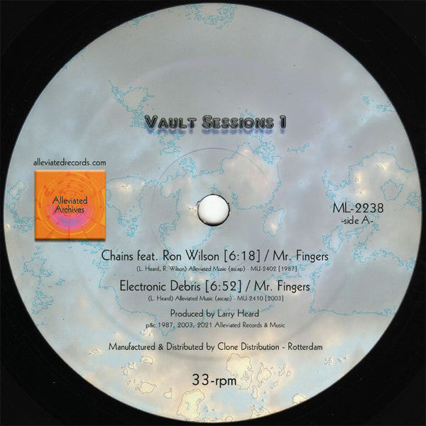 Mr. Fingers - Vault Sessions 1 EP - 12" - Alleviated Records - ML-2238