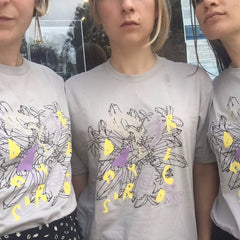 Fitness Womxn x All Day Records t-shirt
