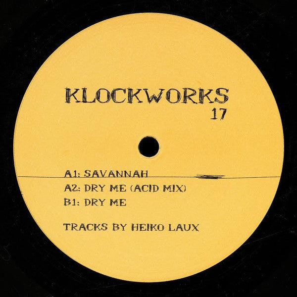 Heiko Laux - Savannah - 12" - Klockworks - KW 17