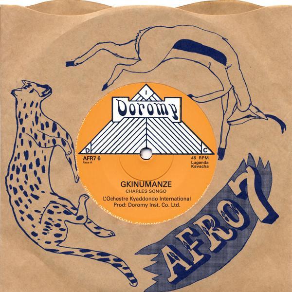 L'Orchestre Kyaddondo International / Mwenge Jazz - Gkinumanze / Kizunguzungu - 7" - Afro7 Records - AFR7 6