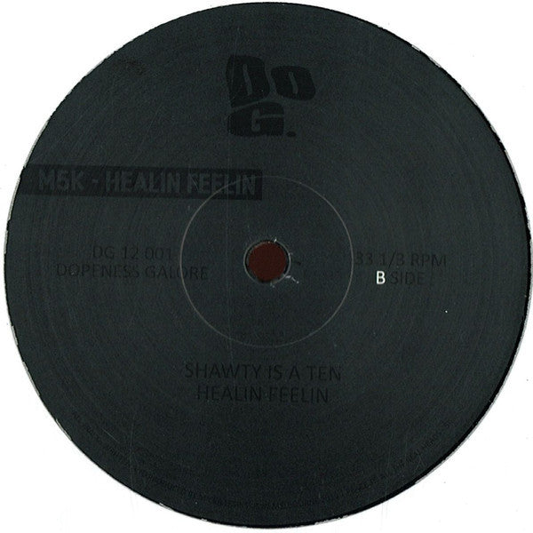 M5K - Healin Feelin - 12" - Dopeness Galore - DG 12 001