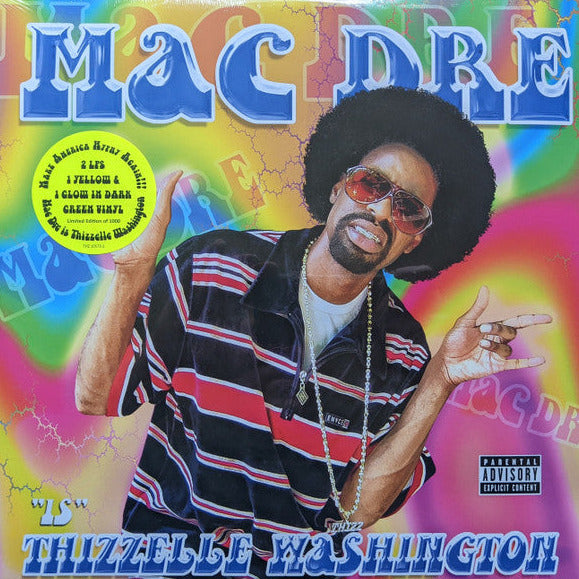 Mac Dre – Thizzelle Washington - 2xLP - Thizz Entertainment – THZ 1057-1
