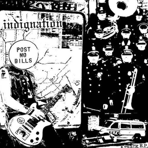 Indignation - 7" - Brain Solvent Propaganda - BSP-014