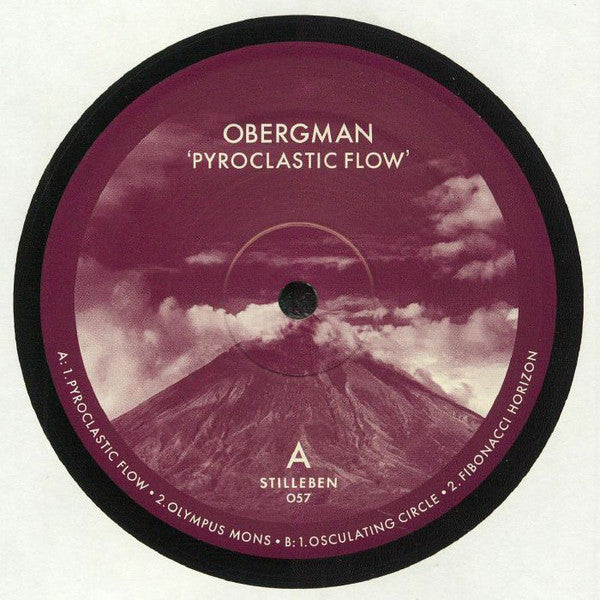 Obergman - Pyroclastic Flow - 12" - Stilleben Records - Stilleben 057