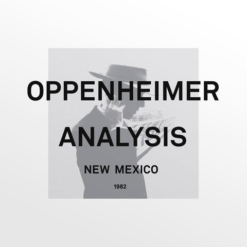 Oppenheimer Analysis - New Mexico - 2xLP - Minimal Wave - MW058