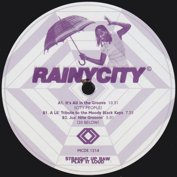 City People / 20 Below - It's All in the Groove - 12" - MCDE 1214