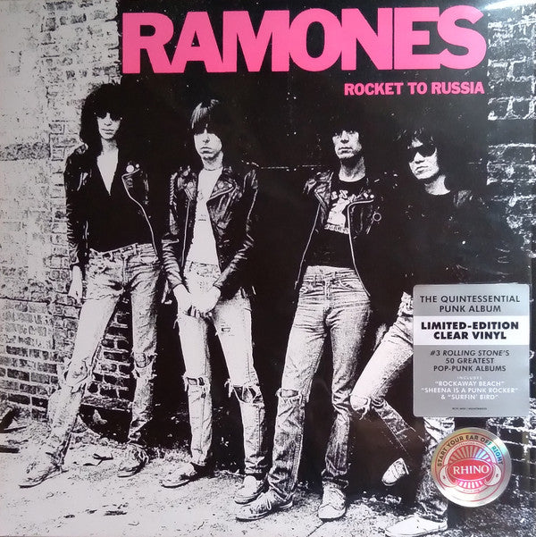 Ramones – Rocket To Russia - LP - Rhino Entertainment Company – RCV1 6042, Sire – 603497842575