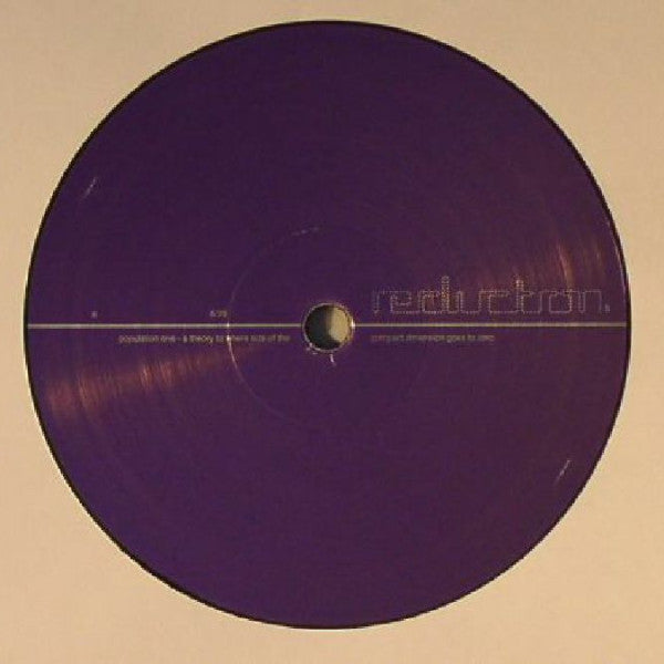 Population One - A Theory To Where The Size Of The Compact Dimension Goes To Zero - 12" - reduction five