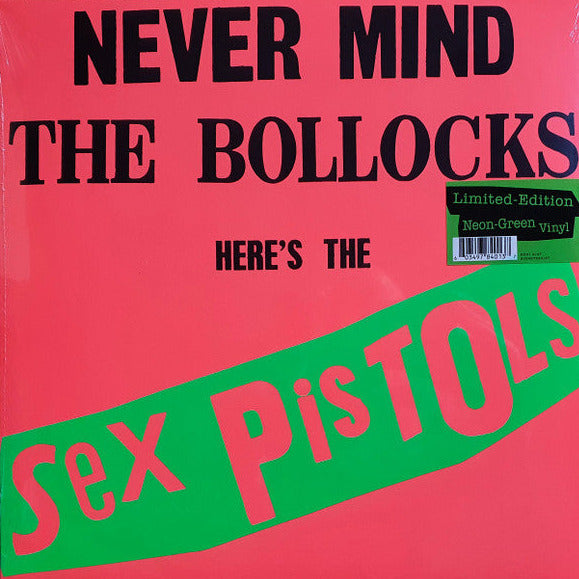 Sex Pistols - Never Mind The Bollocks Here's The Sex Pistols - LP - Warner Records - RCD1 3147