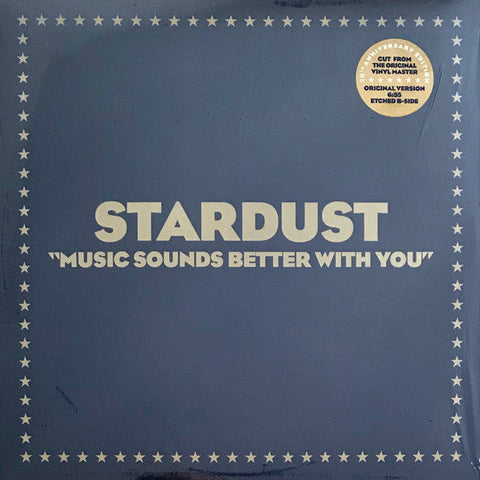 Stardust ‎- Music Sounds Better With You - 12" - Because Music ‎- BEC5543668