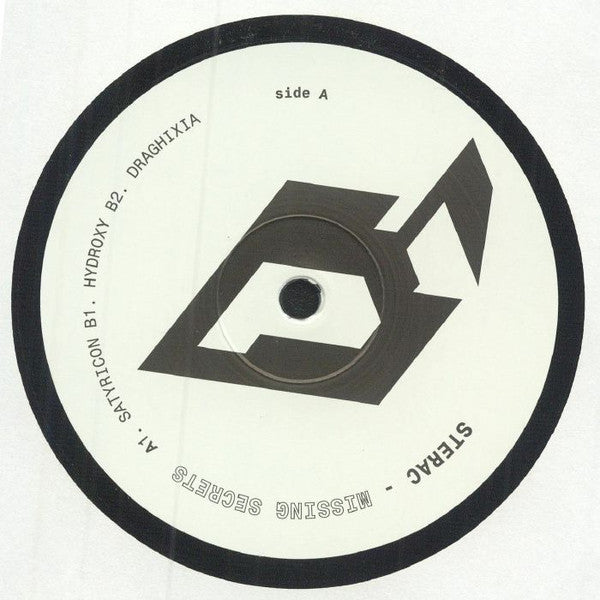 Sterac - Missing Secrets - 12" - Delsin Records - DSR/STC3