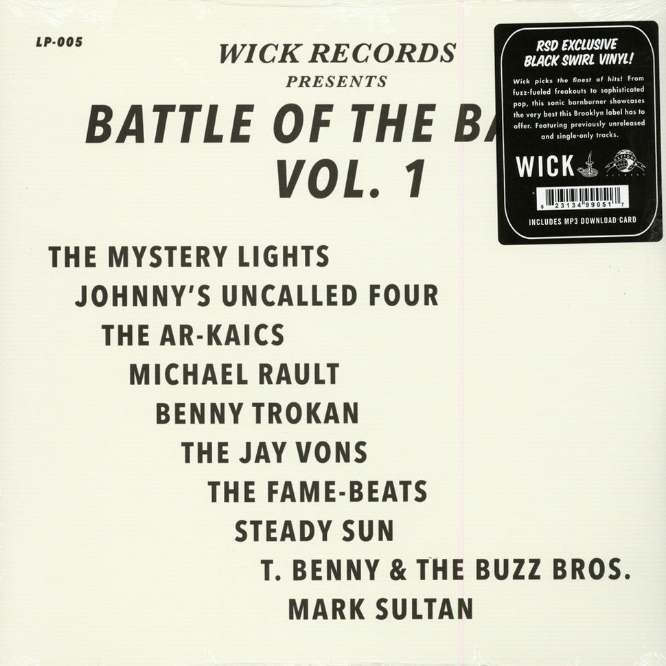 VA - Wick Records Presents: Battle Of The Bands Vol. 1 - LP - Wick Records - WCK-005