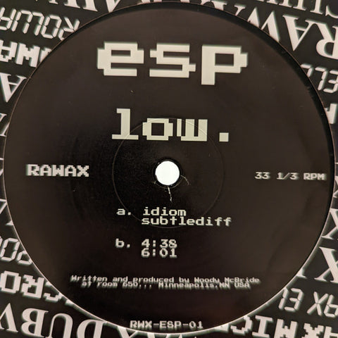 ESP - Low. - 12" - Chiwax - RWX-ESP-01