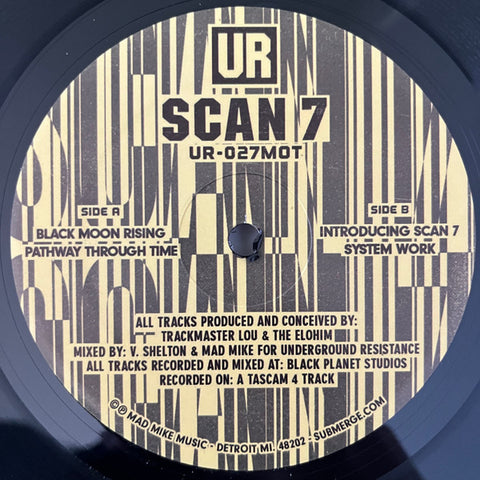 Scan 7 - Black Moon Rising - 12" - Underground Resistance - UR-027MOT