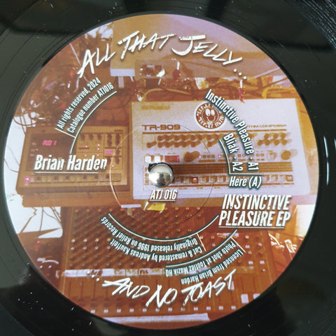Brian Harden - Instinctive Pleasure EP - 12"