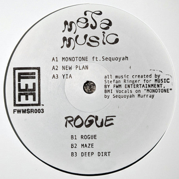 Stefan Ringer - Meta Music x Rogue EP - 12"