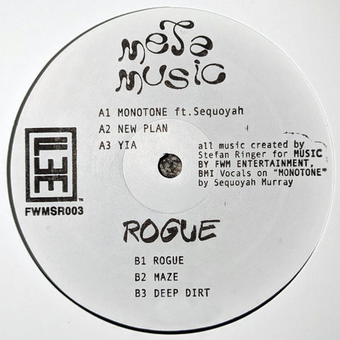 Stefan Ringer - Meta Music x Rogue EP - 12"