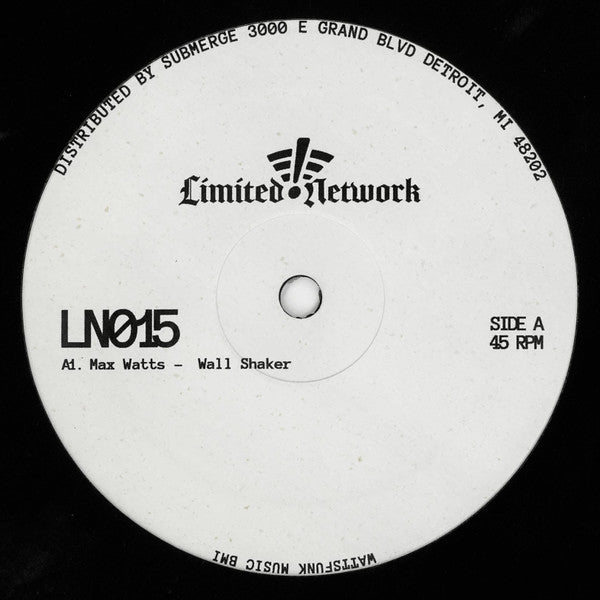 Max Watts - Wall Shaker / All In One EP - 12"