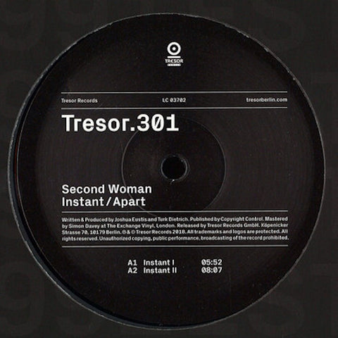 Second Woman - Instant / Apart - 12" - Tresor - Tresor.301