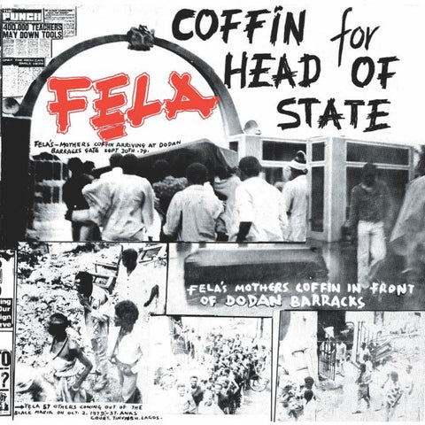 Fela Kuti - Coffin for Head of State - LP - Knitting Factory Records - KFR2036-1