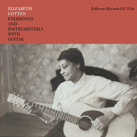 Elizabeth Cotten - Folksongs and Instrumentals with Guitar - LP - Folkways Records - FG 3526