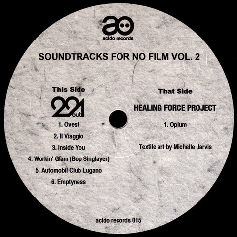 VA - Soundtracks for No Film Vol. 2 - 12" - acido 015
