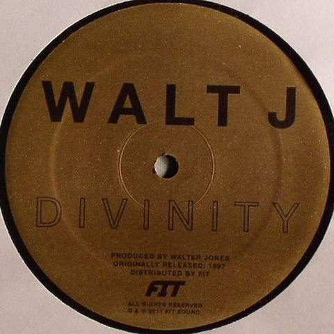 Walt J - Divinity - 12" - Fit Sound - FIT/WALT-J01