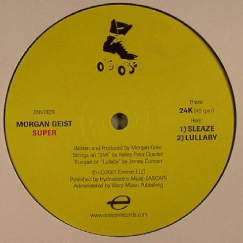 Morgan Geist - Super - 12" - Environ - ENV012R