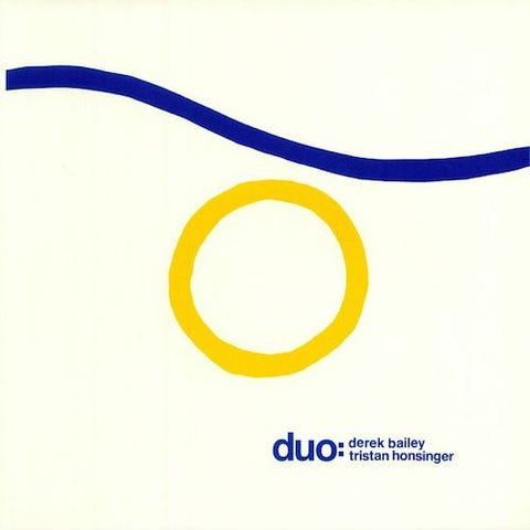 Derek Bailey / Tristan Honsinger - Duo - LP - Honest Jons Records -  HJRLP204