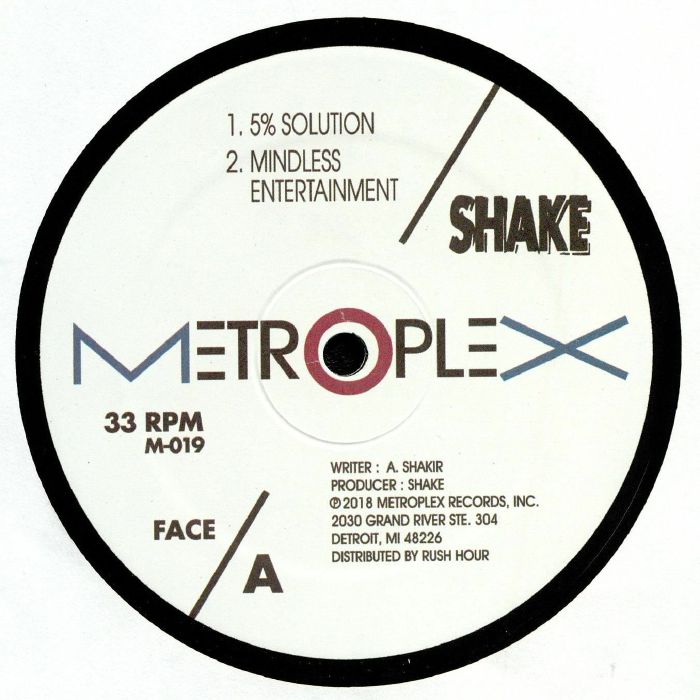 Shake - 5% Solution - 12" - Metroplex - M-019