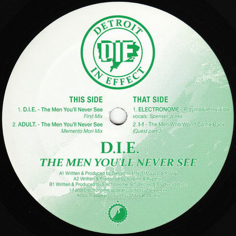 VA -  The Men You'll Never See - 12" - Clone West Coast Series - CWCSX