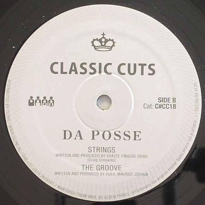 Da Posse - It's My Life - 12" - Clone Classic Cuts - C#CC18
