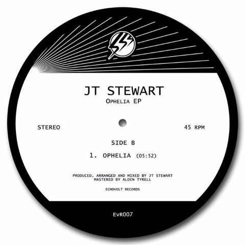 JT Stewart - Ophelia EP - 12" - Echovolt Records - EvR007